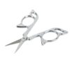 3.5Inch Stainless Steel Embroidery Scissors, Silver Pointed Tip Small Craft Scissors for Sewing Cross Stitch Needlework Handmade Thread Trimming