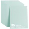 35 Sheets Aqua Blue Cardstock 8.5 x 11 Inch Boho Paper