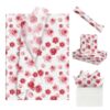 35 Sheets Floral Tissue Paper, 20x14in Flower Tissue Paper for Gift Bags Gift Wrapping, Crafts, Decoupage Art Packing Supplies for Weddings, Birthdays, Holidays Decor-Rose Floral