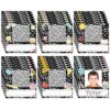 36 Pack Adhesive Photo Name Plates Labels Sticker for Classroom Student School Supplies, Composition Notebook Self Adhesive Name Tags with Photo Space and Writing line for Names