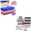 36 Pack Disappearing Purple Glue Sticks Bulk for Kids and 30 Pcs Black Washable Markers Bulk for Kids,Back to School Supplies, Teacher Classroom Must Haves & Essentials
