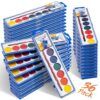 36 Pack Watercolor Paint Set, Washable Water Color Paint Bulk for Kids