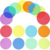 36Pcs Carpet Dots with Hook & Loop, Colorful Floor Spots for Classroom Seating