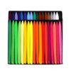36 Pcs Kids Washable Crayons, Triangular Toddler Crayons in 36 Vibrant Colors, Easy Clean Preschool Art Supplies, Ergonomic Drawing Tools for Kindergarten