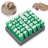 36 Pieces Alphabet Stamps for Clay Letter & Numbers Stamps for Clay