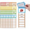 36 Word Ladders Flip Books,Sight Words Flash Cards Kindergarten, Learn to Read Phonics Flash Cards, Reading and Spelling Games for Kids Classroom Homeschool Preschool Learning Activity