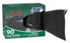 39 Gallon Heavy Duty Drawstring Large Yard Trash Bags, Black, 90 Count