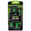 3 Blade Disposable Razors for Sensitive Skin, 4 Count
