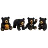 3D Beaded Animal DIY Kit with Instructions for Beginners (Black Bear)
