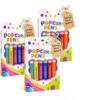 3D Bubble Pen,6PCS Puffys Paint Popcorns Pens Set for Kids Safety Novelty