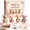 3D DIY Mouse Beaded Animal Kit with Instructions