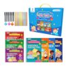 3D Magic Grooved Writing Practice for Kids - Reusable Handwriting Workbooks for Kids Ages 3-5 5-7, Preschool Learning Activities Tracing Books with Disappearing Ink, Easter Toys Gifts for Boys & Girls