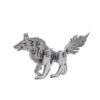 3D Metal Model Kits, Mechanical Wolf 3D Metal Puzzle,Steel Animal Series DIY Brain Teasers Simple 3D Puzzles Home Decor Art Craft Gifts Toys for Adult