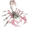 3D Metal Puzzle for Adults Mechanical Scorpion Assembly Kit 430 Pieces