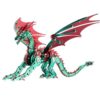 3D Metal Puzzles for Adults, Mechanical Pterosaur Metal Flying Creature Assembly Model, DIY Mechanical Sculpture for Display and Collection (313+PCS/Red Green)