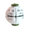 3D Printed 360° Rotating Fidget Ball Silent Mechanical Kinetic Gyro-White