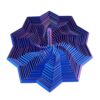 3D Printed Star Expanded Star Sensorys Fidgety Toy for Stress Relief Whirling Spirals Designs Christmas Birthday Gift Decorative Ornament Hook