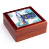 3dRose Surfer girl for that surfer dude a great gift for board riders Jewelry Box 7 x 7 inch with 4 inch tile