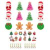 3D Silicone Focal Beads Bulk DIY Crafts Jewelry Making (Christmas 2)