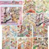 3D Sticker Scene Book for Adults, 10 Sets Shelf Organization DIY Kit, Reusable 3D Stickers with Tweezers, Creative Sticker Scenes for Stress Relief, Scrapbooking & Room Decor