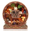 3D Wooden Puzzles for Adults Magic Clock, 76 PCS Clock Puzzle for Adult, Mechanical Model Building Kit DIY, Creative Craft Gift, Home Decor for Family