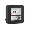 3 in 1 IR Remote Control with Smart Temperature Humidity Monitor, LCD Screen, and Dual Mode, Universal Remote Control with TY App, Timing and Voice Control for Home, Office, or