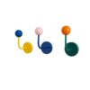 3 Pack Colorful Swivel Neodymium Magnetic Hooks Heavy Duty Fridge Cruise Lo