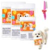 3 Pack Interactive Pet Newspaper Toy, Indestructible Newspaper Dog Toy，3