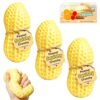3PCS Crunchy Peanut Squishy, Peanut Slow Rising Squishy Toys for Anxiety