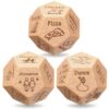 3 PCS Dice Set for Couples, Stocking Stuffers Gifts for Her Him, Anniversary Day Food Decision Dice Couple Gifts Girlfriend Boyfriend for Adults Valentines Birthday Wedding Food Dice