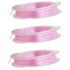 3 Pcs Elastic Cord for Necklaces Bracelets Jewelry Making Crafting Supplies Stretchy String Elastic String Thread for Bracelets Necklaces