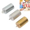 3Pcs Metal Density Cylinder Set Copper Iron Aluminum for Physics Lab Classroom Experiment with Hooks Easy Handling Great for Density & Specific Gravity Learning Ideal Science Teaching Aid