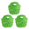 3pcs Toddler Fruit Basket Felt Fruit Toy Basket Multifunctional Innovative Pretend Food Playset Basket for Children