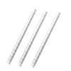 3Pcs Triangle Ruler Set, Small Architectural Scale Ruler Pocket Size Ruler Metric Ruler Plastic Clear Ruler Triangle Ruler Drafting Tools Office, Drafting Tools for Office and School(15CM)