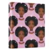 3 Ring Binder Black Woman Pattern View Binder School Office