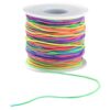 3 Rolls 1mm Elastic String, Stretchy Jewelry Cord for Bracelet Necklace