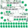 3 Sets Magnetic Rewards Chart for Students Do It Token Board Greenery Eucalyptus Behavior Chart at Home Positive Star and Customization Goal Box Incentives for Teacher Essentials Elementary Classroom