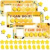 3 Sets Magnetic Rewards Chart for Students Yellow Bee Do It Token Board Bumble Behavior Chart at Home Honey Bee Hive Positive Star and Customization Goal Box Incentives for Teacher Essentials Supply
