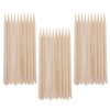 3X 10 Pieces Wooden Scratchers Wooden ES Scratchers Wooden Crafts Scratch Paper Bamboo Material Suitable