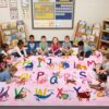 3x5 ABC Classroom Rug for Kids Playroom, Alphabet Rug with 26 Animals