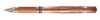 3x Uni-Ball Metallic Bronze Signo UM-153 Gel Impact Broad Colouring Writing Rollerball Pen 1.00mm Nib