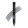 4-4-in-1 Kajal - Four Shades Black, Brown, Teal & Blue | Matte Finish | Rich Color Payoff | One-stroke Application | Travel Friendly | Easy to Use