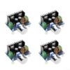 4-Pack XL4016 DC-DC Step Down Converter Module, Adjustable 4-40V to 1.25-36V Power Supply Board, 8A 200W High Efficiency for pwm Voltage Regulator for DIY Electronics Projects