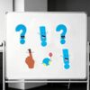 4-Piece Punctuation Magnets,Punctuation Pals Magnetic,Punctuation Magnet and Poster Set,for Your Whole Group Instruction (2set)