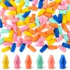 400PCS Erasers for Pencils, Latex-Free Pencil Top Erasers, 6 Assorted Colors Cap Erasers, Ideal for Classroom Prizes, Party Favors, School Supplies, Home & Office Use