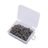 400 Pcs Gold Map Push Pins for Cork Board, Plastic Thumb Tacks for Photos & Flags