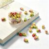 400PCS Mini Fun Erasers for Kids Bulk (Mini Ice Cream)