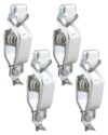 40A Heavy Duty Alligator Clips, Heavy Duty Test Clips with Strong Spring Grip and Screw Terminal Fit for Automotive and Electrical Testing,Metal Automotive Clip,4 Pack