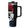 40Oz Stanley Style Tumbler,Intensive Critical Care Nurse,Handle Lid Straw Gift Travel Car Cup Travel Cup for Car