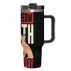 40Oz Stanley Style Tumbler,It S Meow 40th Birthday Cat,Handle Lid Straw Gift Travel Car Cup Travel Cup for Car